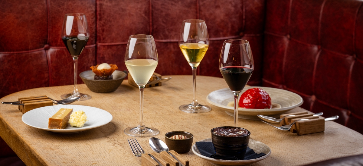 The Coach desserts and drinks