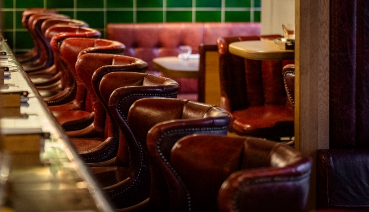 Dining/Seating area of the Coach