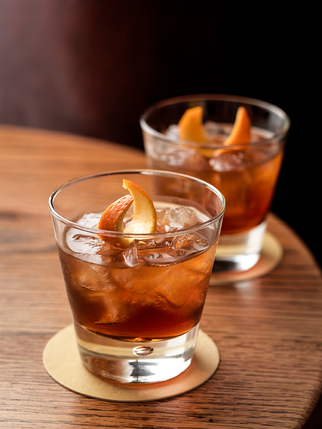 Bacon Washed Old Fashioned Cocktail